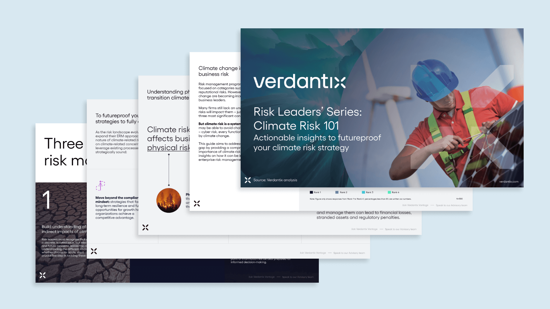 Verdantix Risk Leaders Series Climate Risk 101